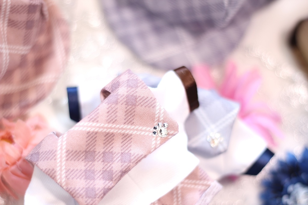 ❁⃘*.゚チェック柄セーラーねこたんver..❁⃘*.゚