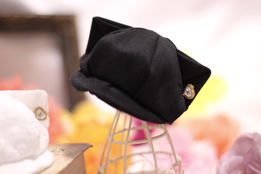 ❁⃘*.゚お出掛けキャスケットねこさんver.❁⃘*.゚