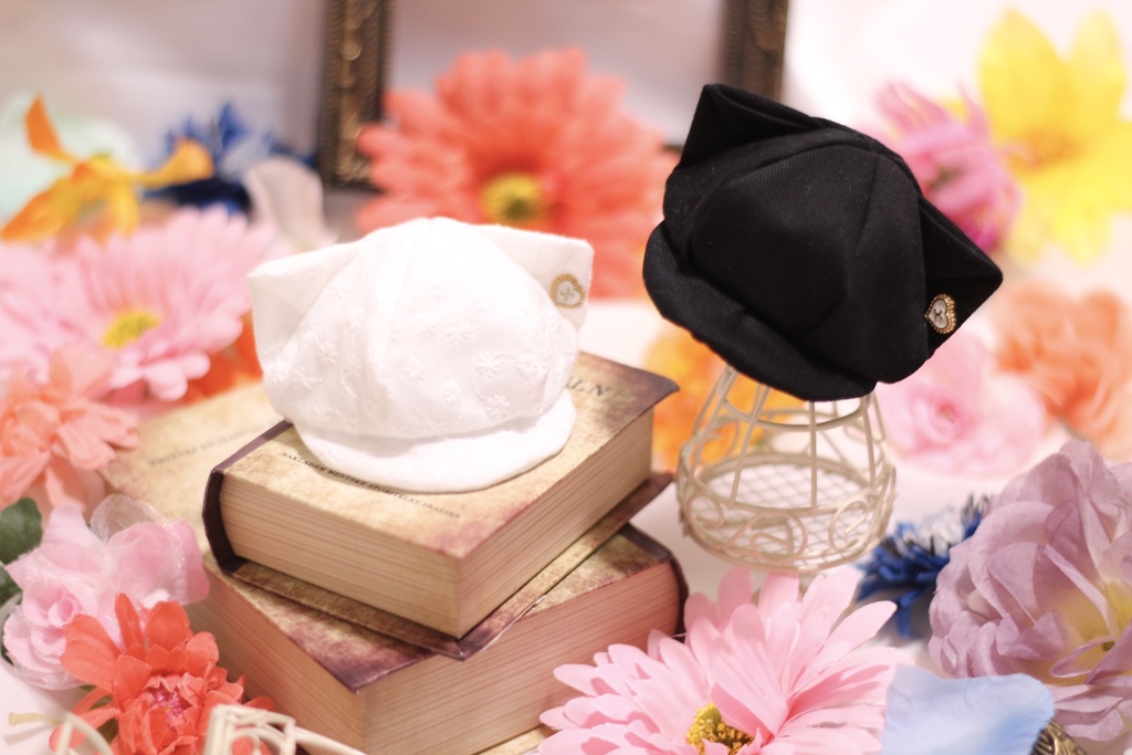 ❁⃘*.゚お出掛けキャスケットねこさんver.❁⃘*.゚