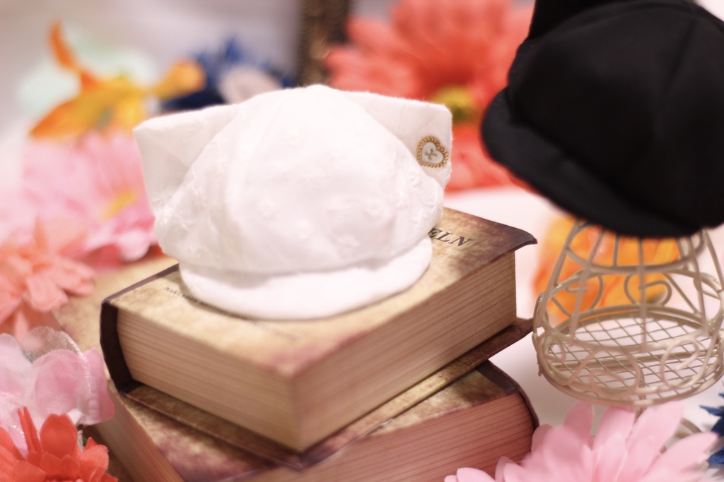 ❁⃘*.゚お出掛けキャスケットねこさんver.❁⃘*.゚