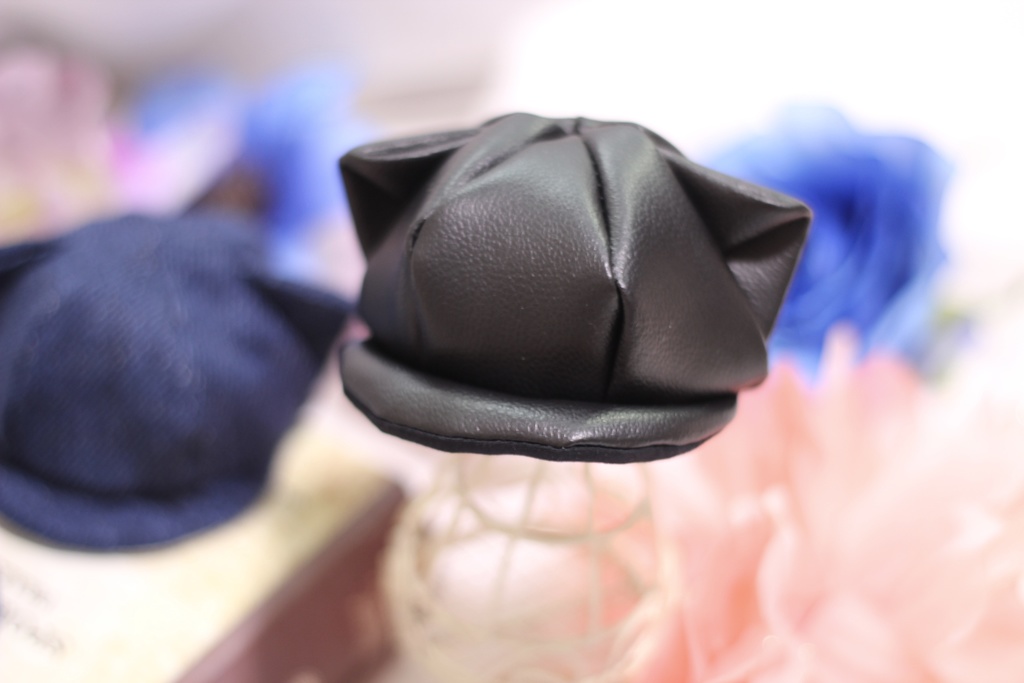 ❁⃘*.゚お出掛けキャスケット レザー&デニムver.❁⃘*.゚