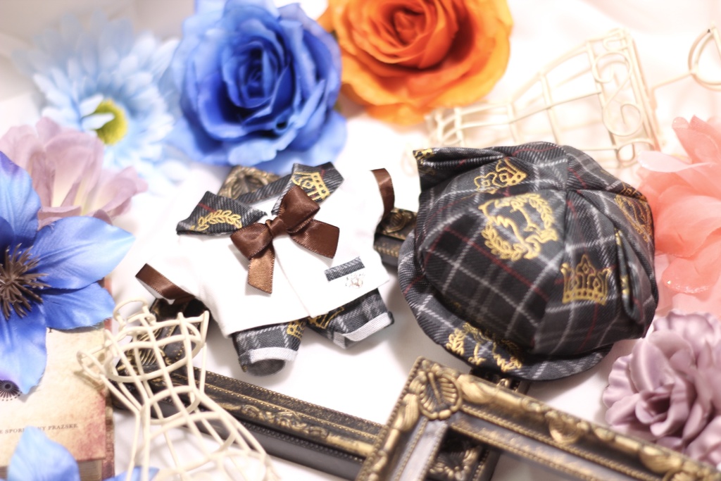 ❁⃘*.゚チェック柄セーラーautumnねこたんver..❁⃘*.゚