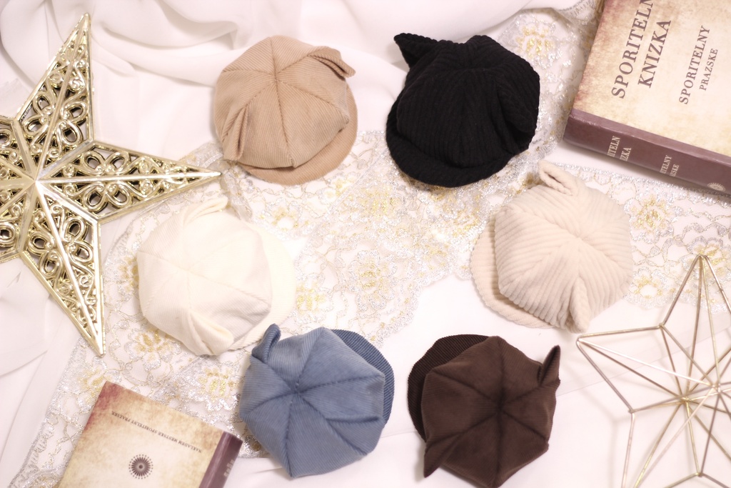 ❁⃘*.゚お出掛けキャスケット コーデュロイver. ❁⃘*.゚