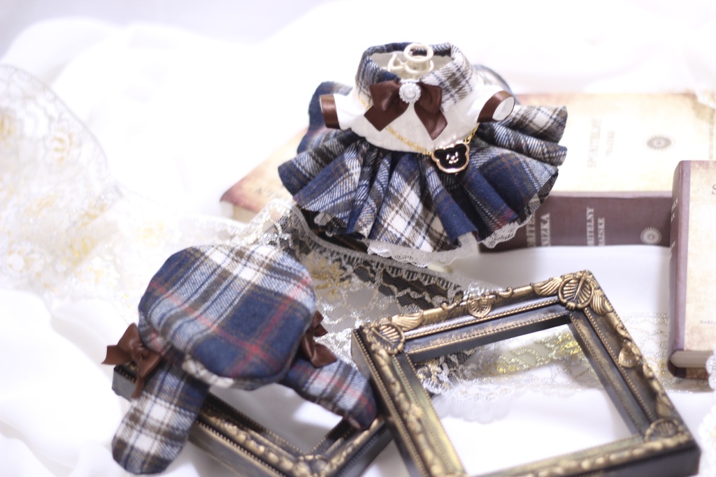 ❁⃘*.゚autumnチェックワンピ.❁⃘*.゚