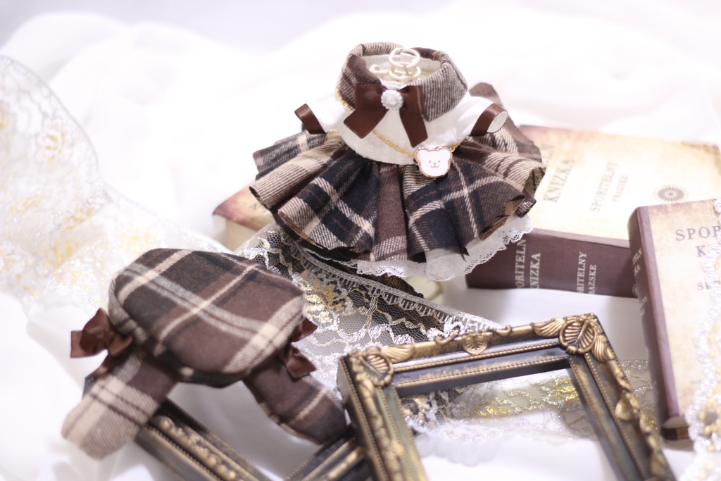 ❁⃘*.゚autumnチェックワンピ.❁⃘*.゚