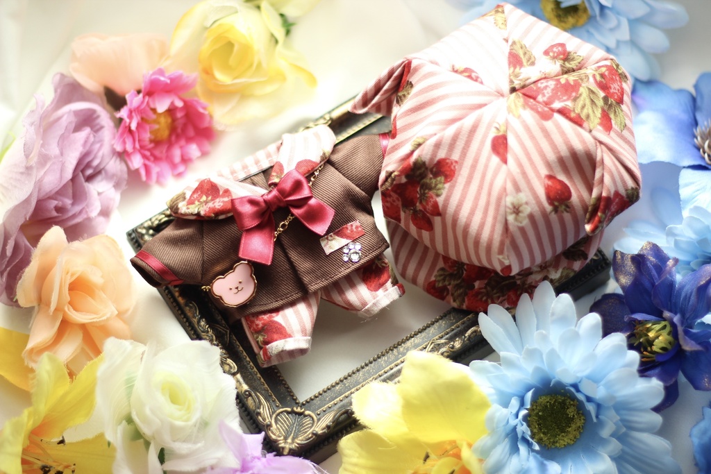 ❁⃘*.ﾟstripe いちごセーラー ❁⃘*.ﾟ 