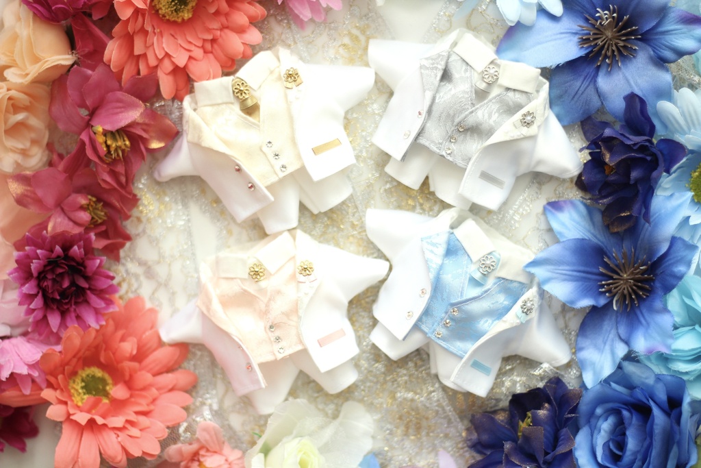 ❁⃘*.ﾟWhite Celebration suit ❁⃘*.ﾟ 【6/20までのご注文で6月中お届け予定】