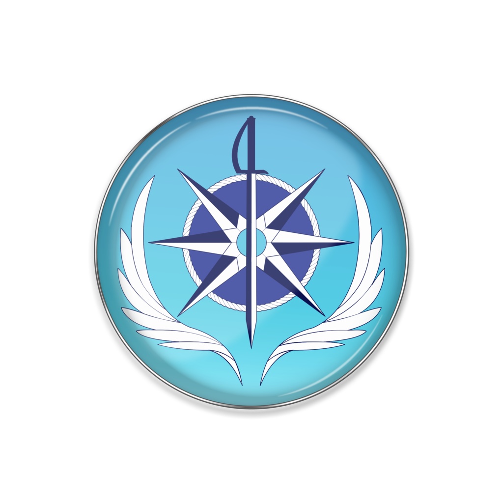 ハイぺリア航海遠征隊 ギルドマーク ピンバッジ