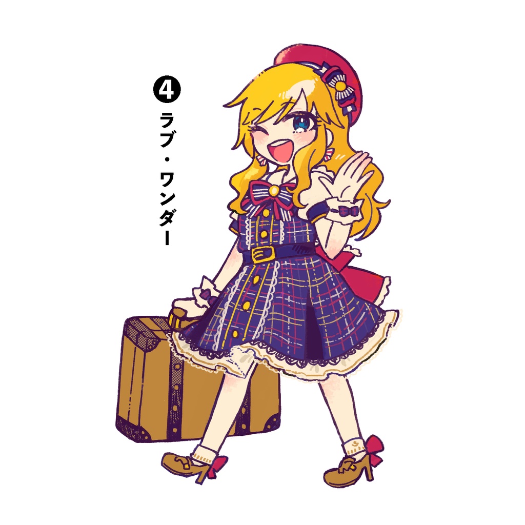 唯SSR衣装アクリルスタンド