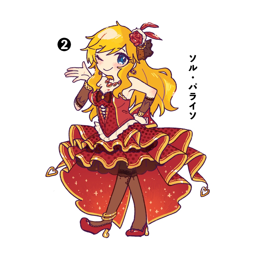 唯SSR衣装アクリルスタンド