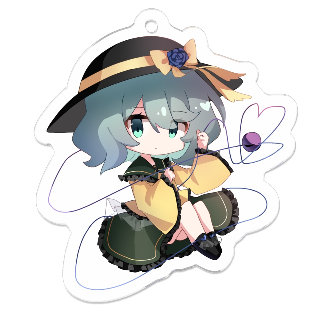 古明地こいし アクリルキーホルダー