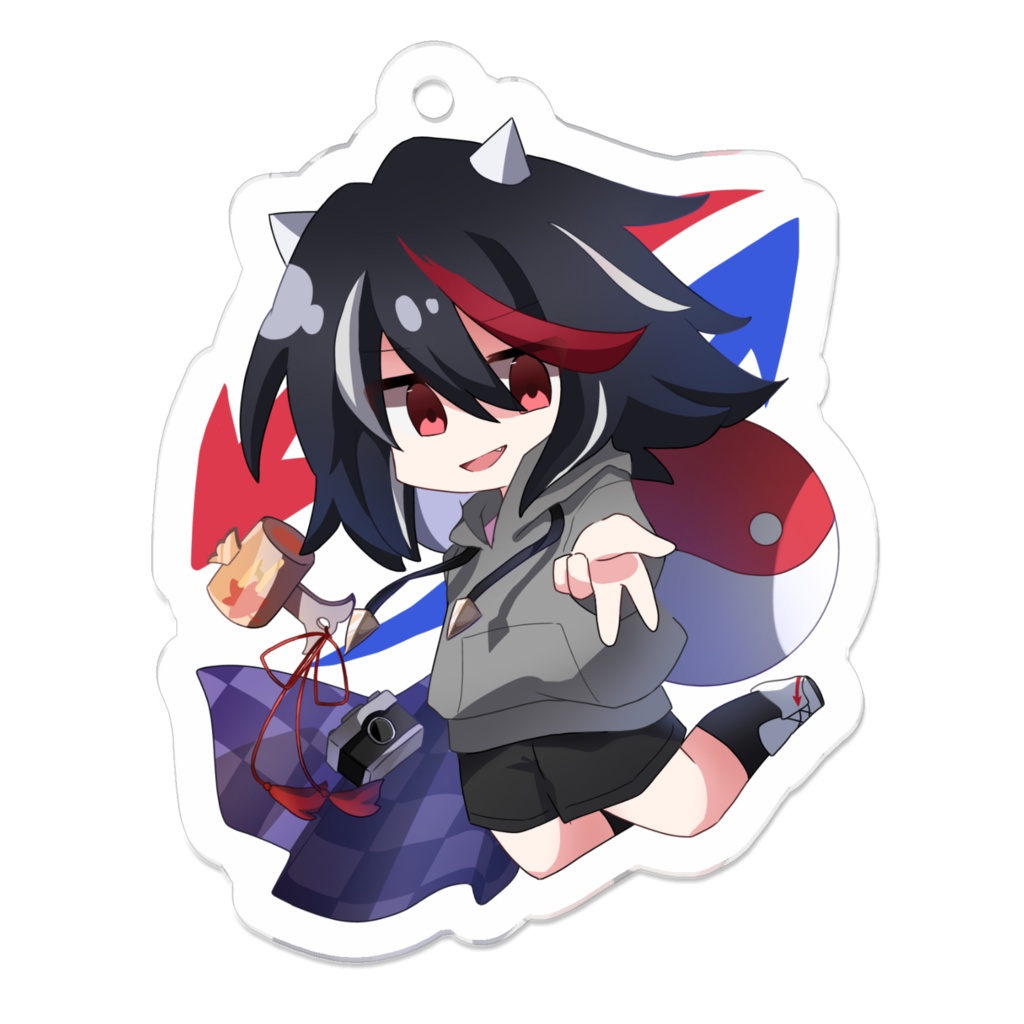 鬼人正邪 アクリルキーホルダー