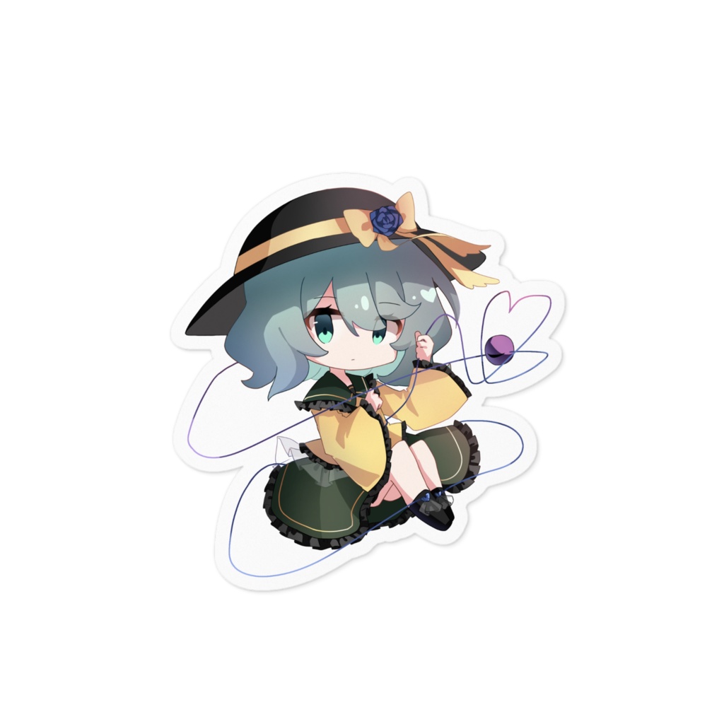 古明地こいし ステッカー