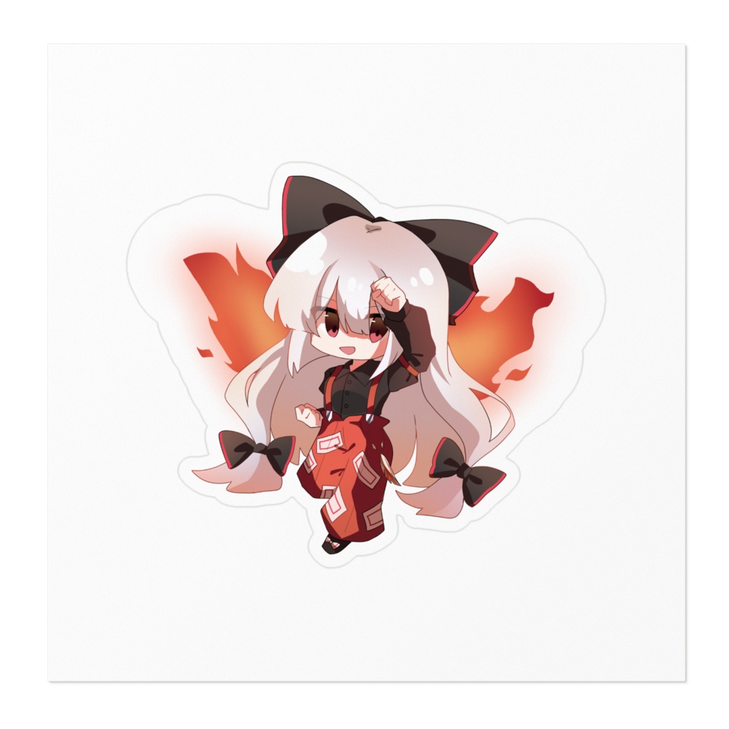 藤原妹紅 ステッカー