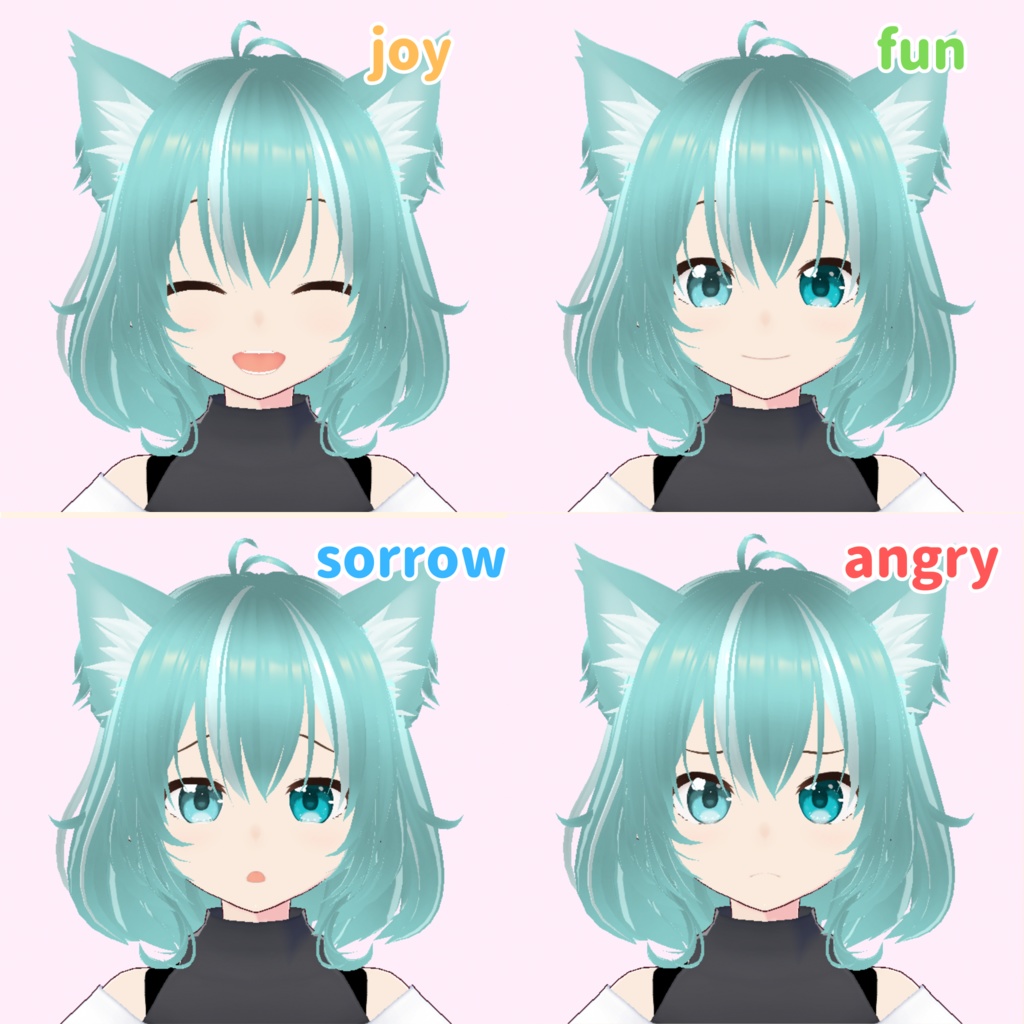 【オリジナル3Dモデル】マリ(VRChat・Cluster対応)UnityPackage・VRM・VRoidデータ