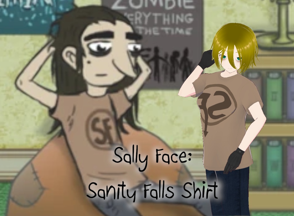 Sally Face: Sanity Falls Shirt