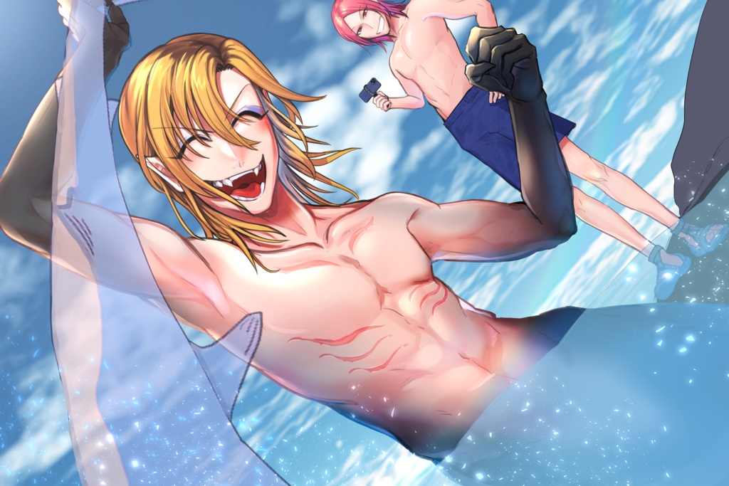 『MITSUKURI haishin game』 ~【MITSUKURI mermaid game】After~