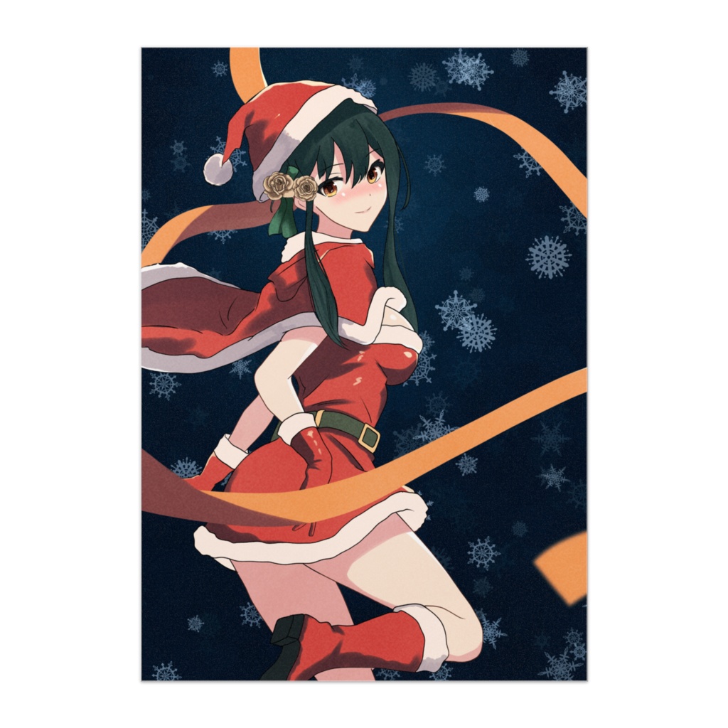 Yor Forger Christmas Poster