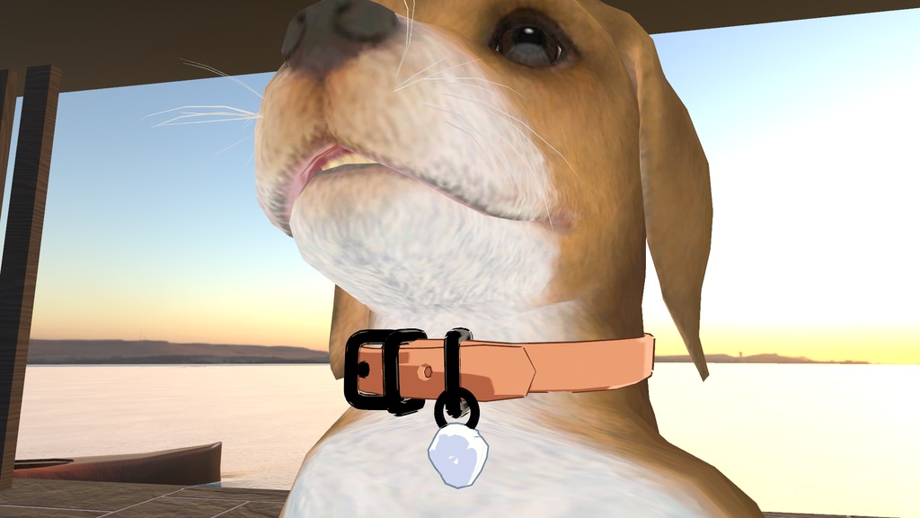 강아지 발바닥 목줄 (Paw Collar)