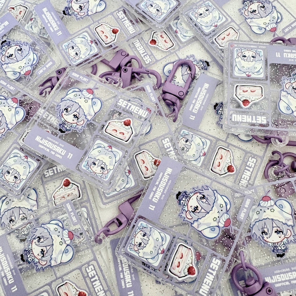 アクリルキーホルダー