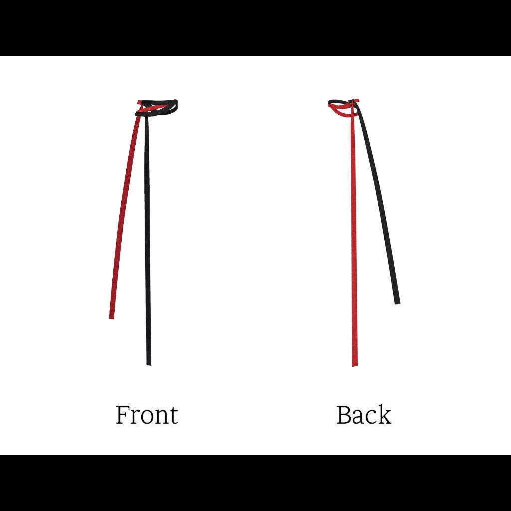 3D Accessory 「RibbonChoker」