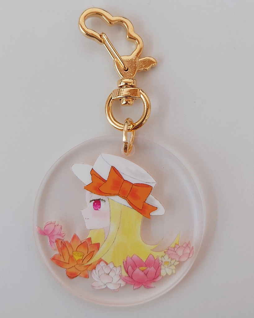 サファの横顔アクリルキーホルダー