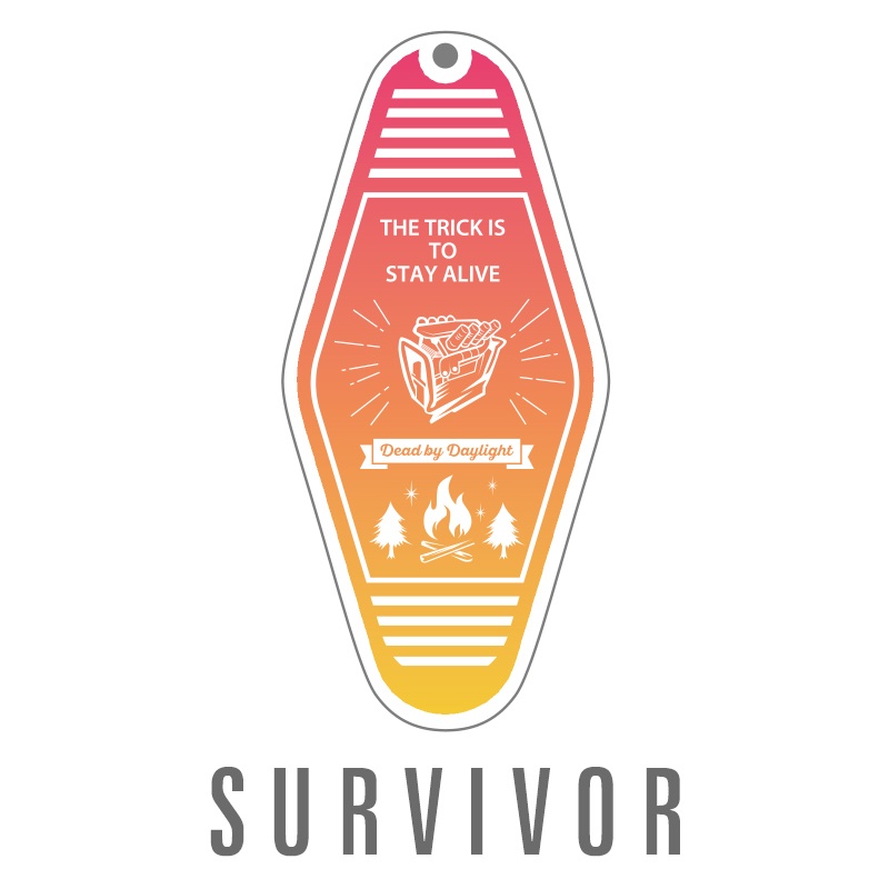 Dead by Daylightモーテルキーホルダー