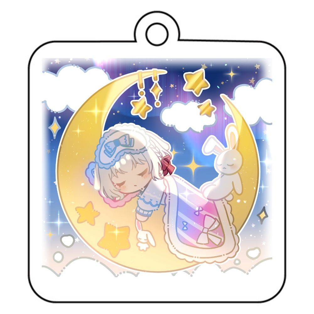 【誕生日記念】すやすやアクリルキーホルダー