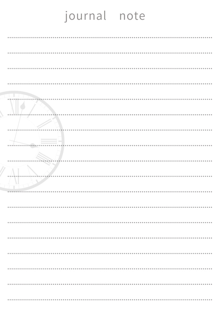 ジャーナルノート