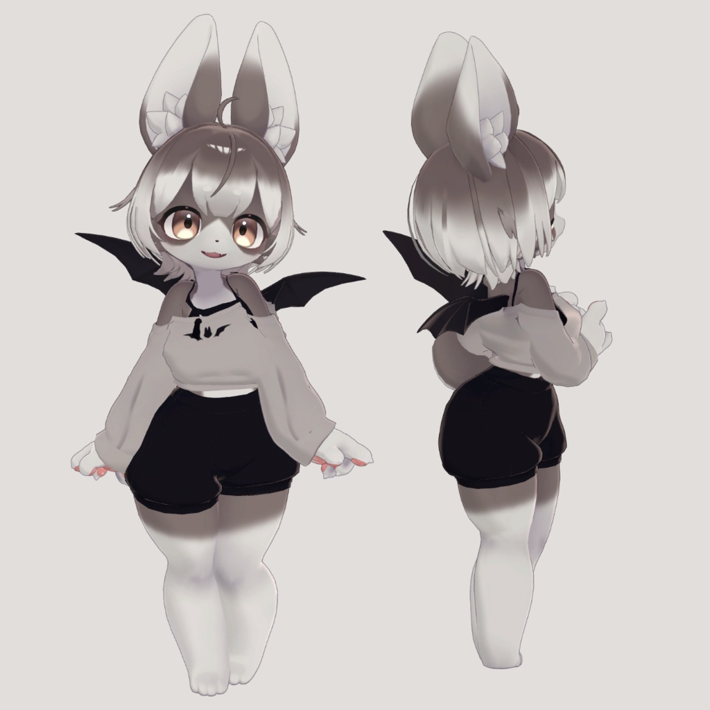オリジナル3Dモデル【コモ】