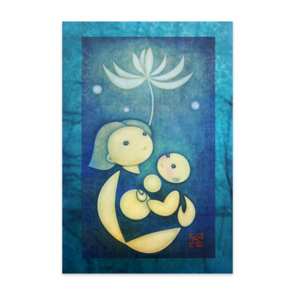 ポストカード「光の華」