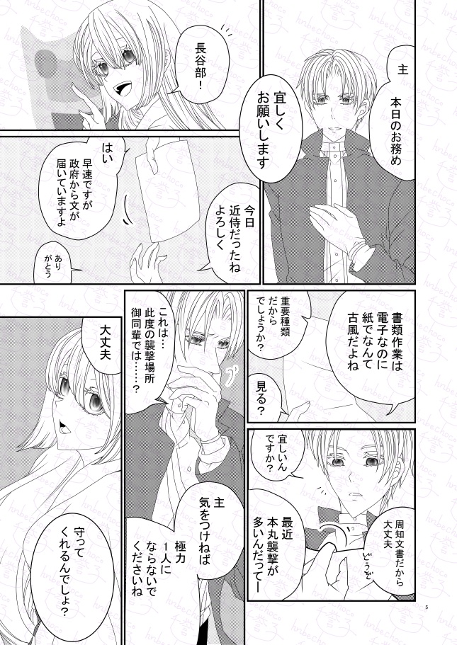 【刀剣乱舞】共犯【へしさに】