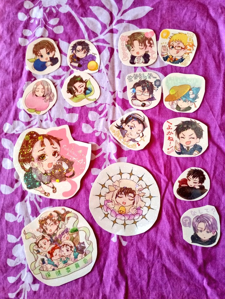 【刀剣乱舞】フレークシール【黒田組】