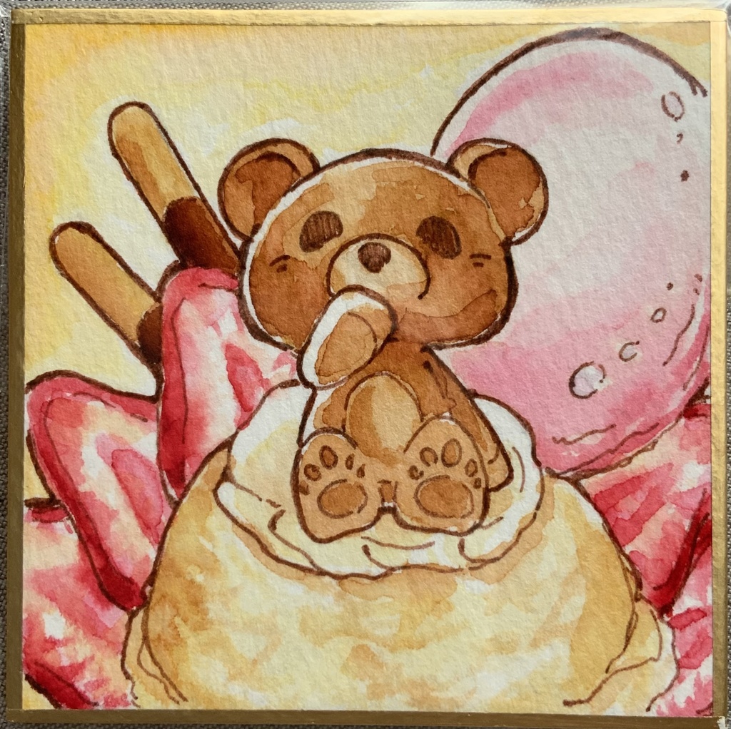 ミニ色紙