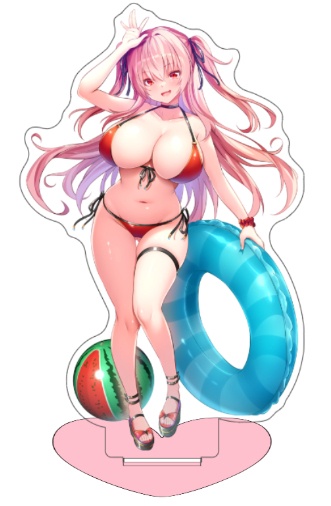 マコちゃんアクリルフィギュア
