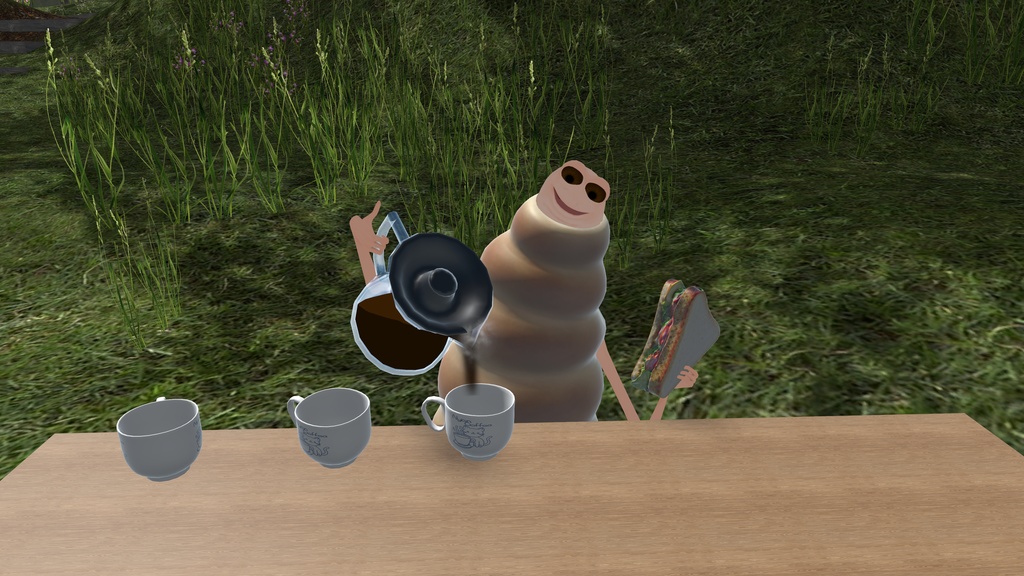 Wormie Cornet【Wormiesock用衣装】