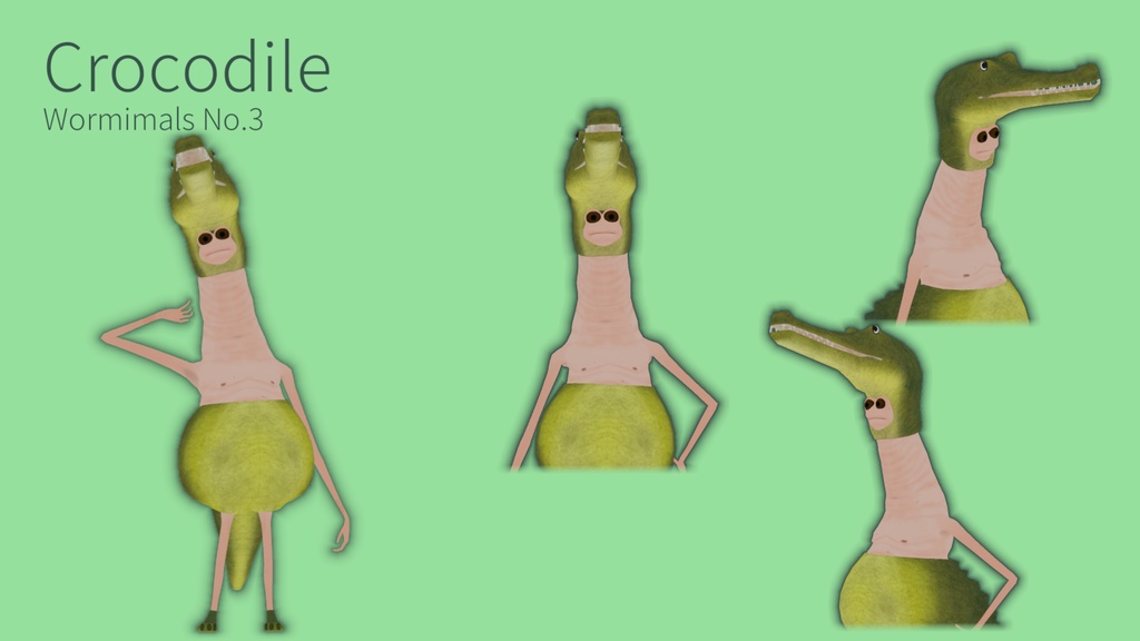 Wormimal Costumes【Wormiesock用衣装】