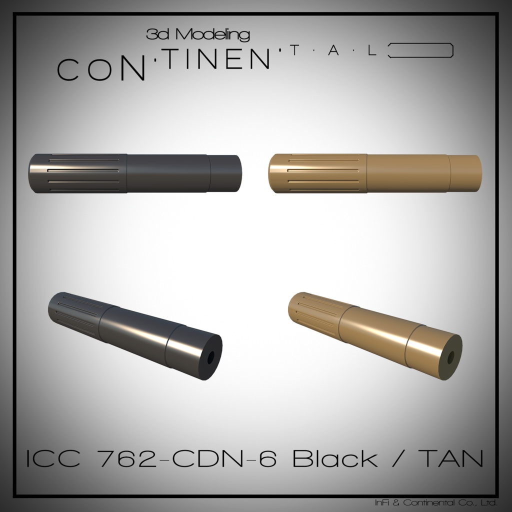 ICC 762-CDN-6 Black / TAN
