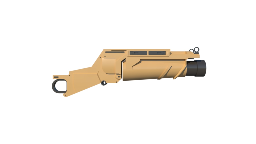 IC40GL Grenade Launcher Black / TAN