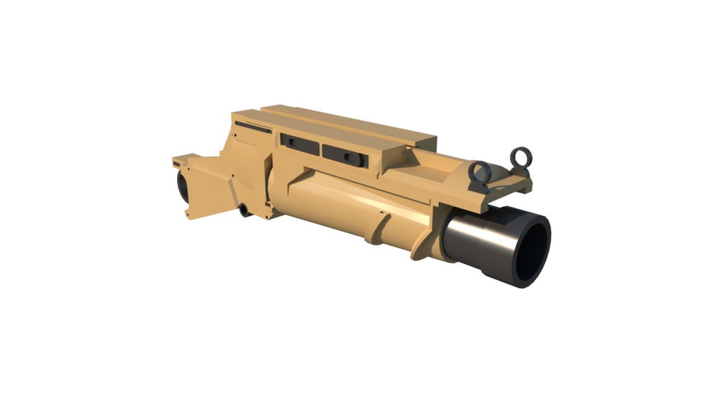 IC40GL Grenade Launcher Black / TAN