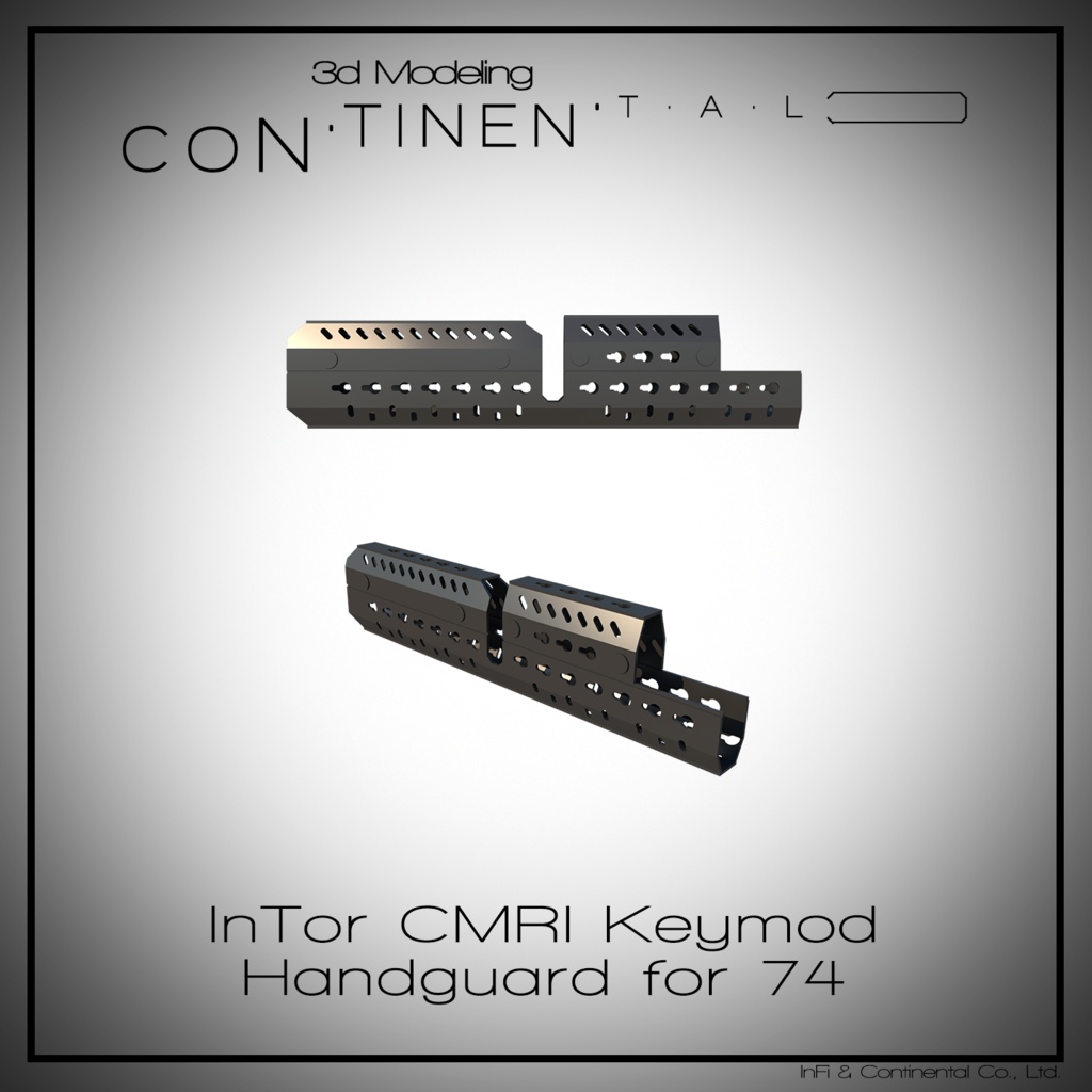 InTor CMRI Keymod Handguard for 74