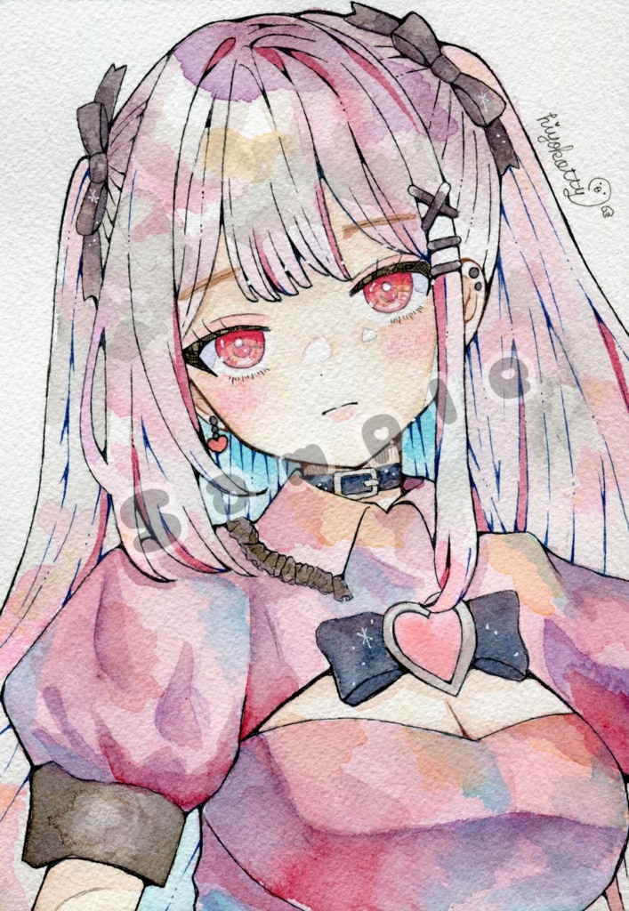 【原画A5サイズ】オリジナルキャラクター