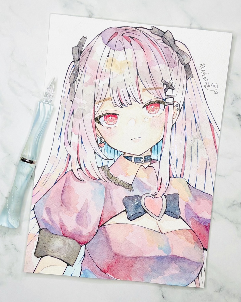 【原画A5サイズ】オリジナルキャラクター