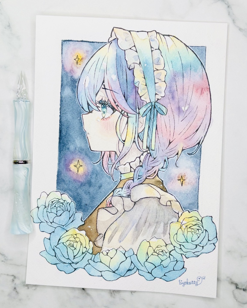 【原画A5サイズ】オリジナルキャラクター