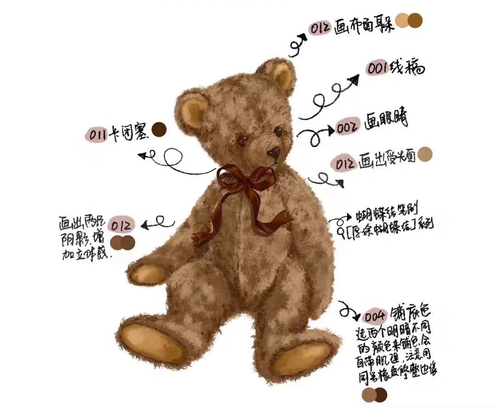 ぬいぐるみブラシ18本 【iPad Procreate用】