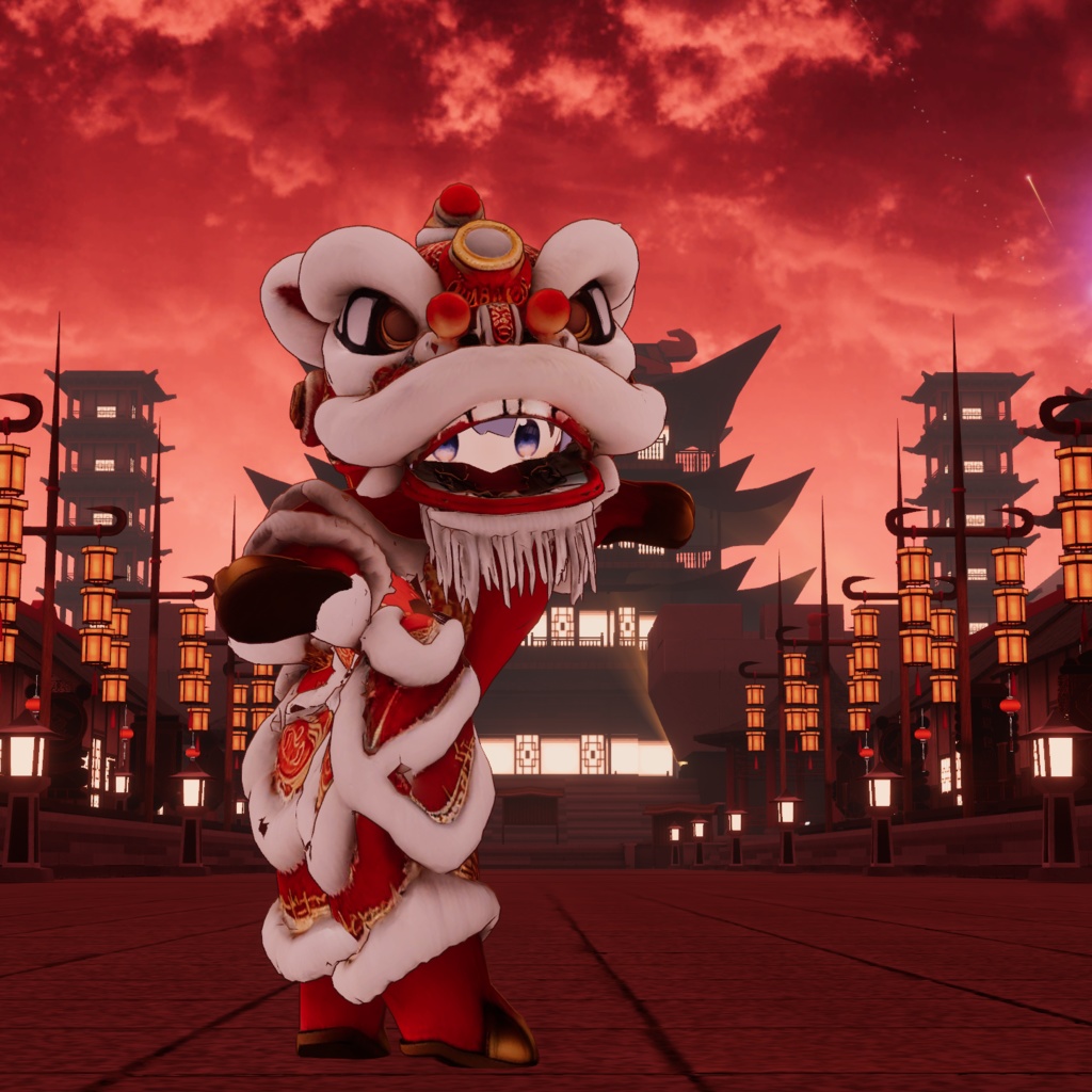 3/10まで!祈願獅子舞【MA対応】まめひなた用