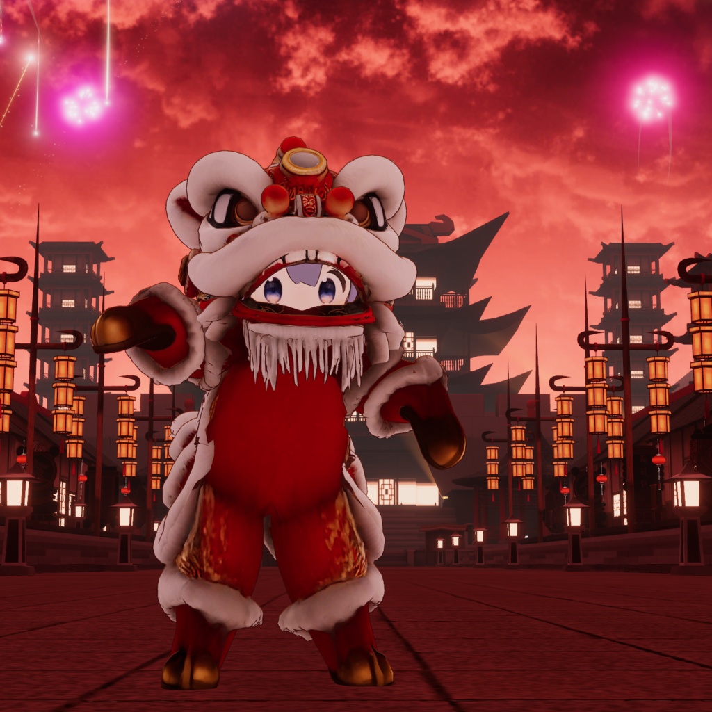 3/10まで!祈願獅子舞【MA対応】まめひなた用