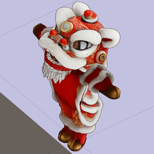 3/10まで!祈願獅子舞【MA対応】まめひなた用