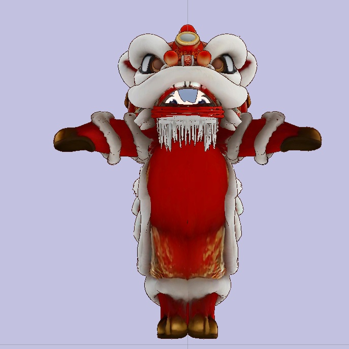 3/10まで!祈願獅子舞【MA対応】まめひなた用