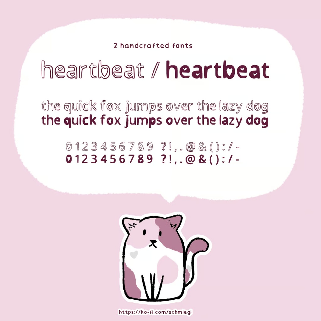 [Paid] Heartbeat - Typeface Font 
